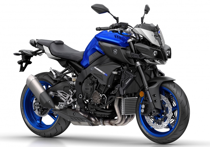 2017 Yamaha MT-10 updated with quickshifter, MT-10 SP gets YZF-R1M tech, Ohlins electronic suspension 559896