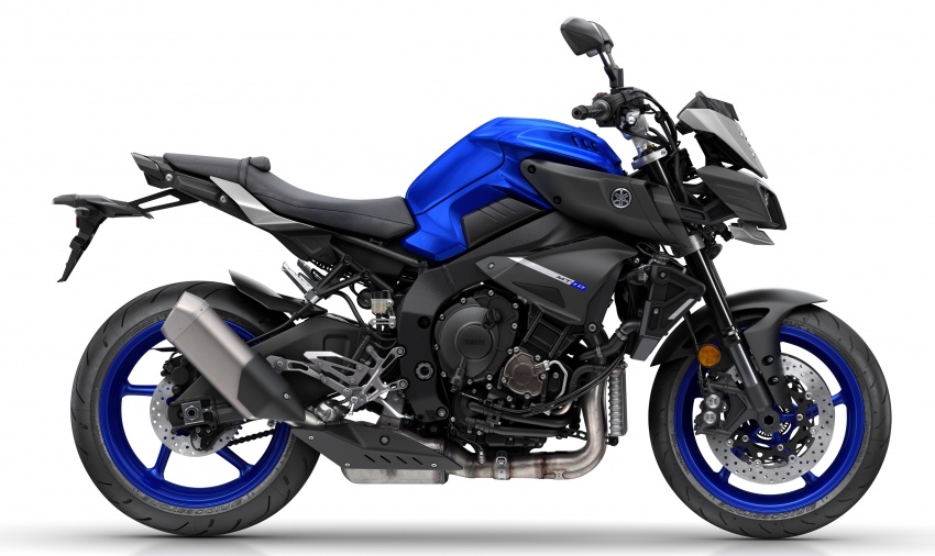 2017 Yamaha MT-10 updated with quickshifter, MT-10 SP gets YZF-R1M tech, Ohlins electronic suspension 559897