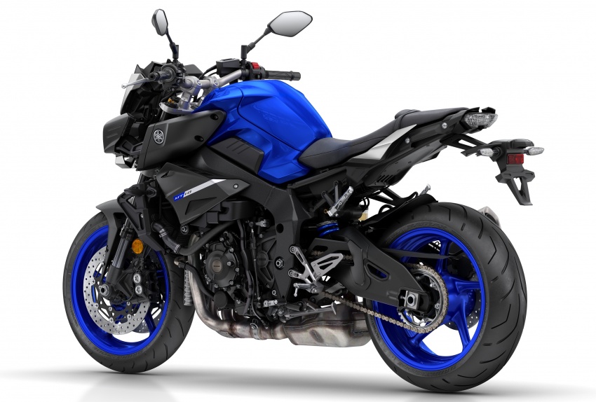 2017 Yamaha MT-10 updated with quickshifter, MT-10 SP gets YZF-R1M tech, Ohlins electronic suspension 559898