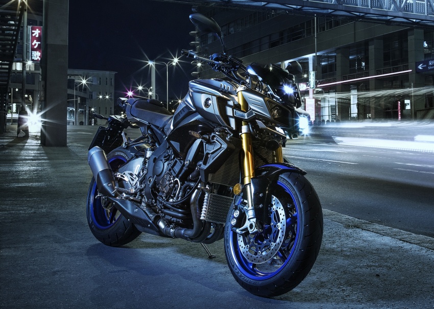 2017 Yamaha MT-10 updated with quickshifter, MT-10 SP gets YZF-R1M tech, Ohlins electronic suspension 559925