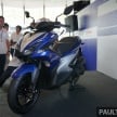 2017 Yamaha NVX/Aerox ASEAN launch at Sepang