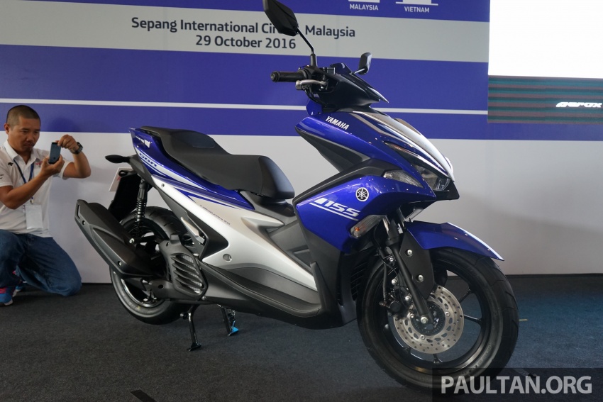 2017 Yamaha NVX/Aerox ASEAN launch at Sepang 571595