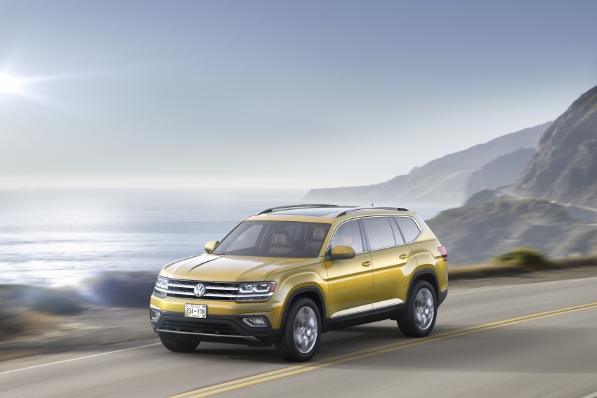 Volkswagen Atlas – MQB seven-seater SUV debuts 570913