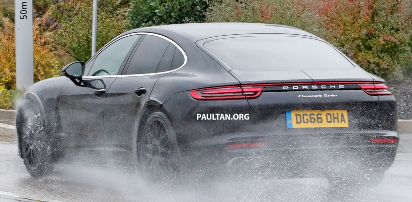 SPIED: Next Bentley Flying Spur with Panamera body 570743