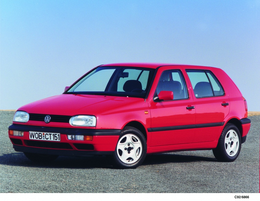 VIDEO: Volkswagen Golf through the years, 1991 Mk3 570672