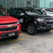 Chevrolet Colorado facelift full specs shown, fr RM95k