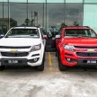 Chevrolet Colorado facelift full specs shown, fr RM95k
