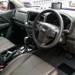 Chevrolet Colorado facelift full specs shown, fr RM95k