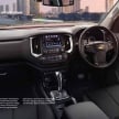 Chevrolet Colorado facelift full specs shown, fr RM95k