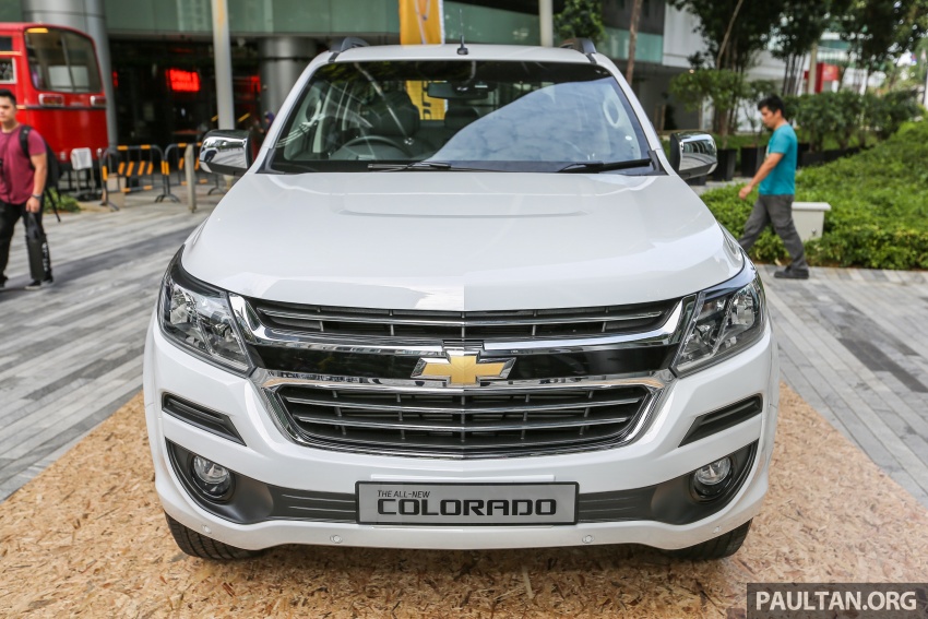 Chevrolet Colorado – second-gen facelift officially launched in Malaysia, priced from RM100k to RM133k 566679