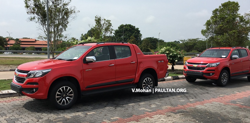 SPYSHOT: Chevrolet Colorado facelift di Malaysia 559493