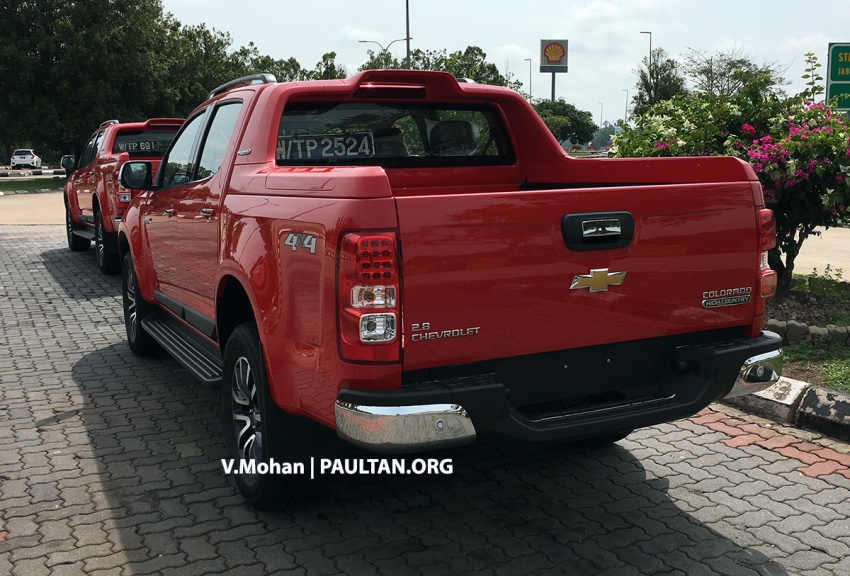 SPYSHOT: Chevrolet Colorado facelift di Malaysia 559495