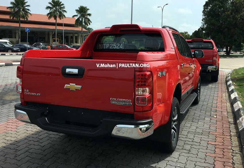 SPYSHOT: Chevrolet Colorado facelift di Malaysia 559496