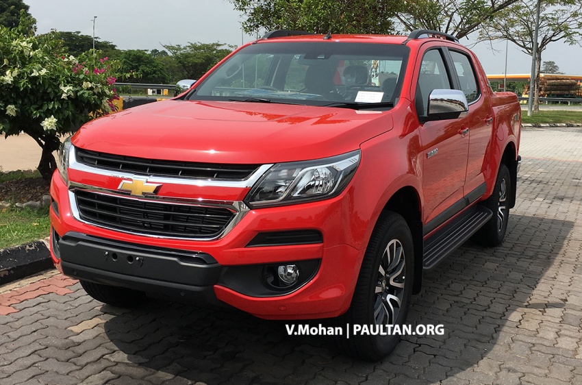 SPYSHOT: Chevrolet Colorado facelift di Malaysia 559498