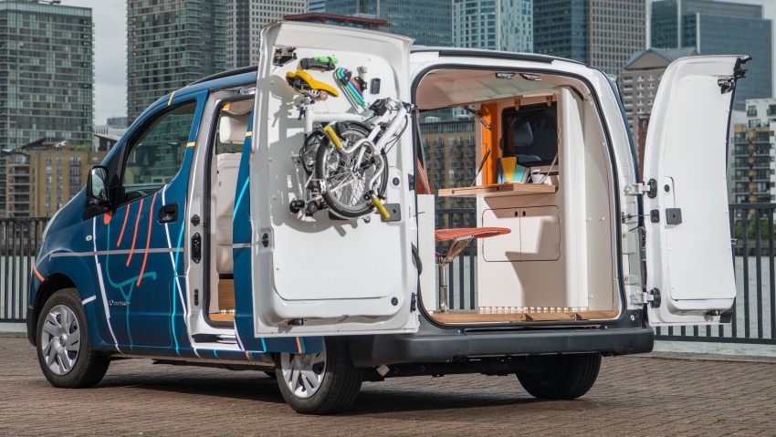 Nissan e-NV200 Workspace – pejabat dalam kereta 570444