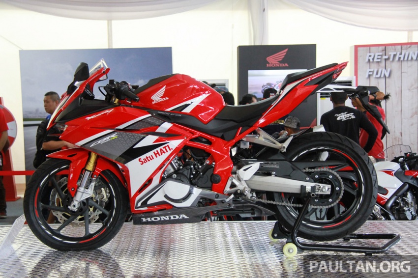 GALERI: Honda CBR250RR dipamer di Litar Sepang 571744