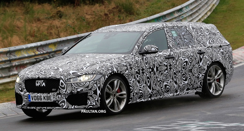 SPYSHOTS: Next Jaguar XF Sportbrake seen testing 569927