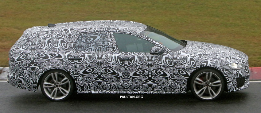SPYSHOTS: Next Jaguar XF Sportbrake seen testing 569909