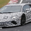 SPYSHOTS: Lamborghini Aventador facelift spotted