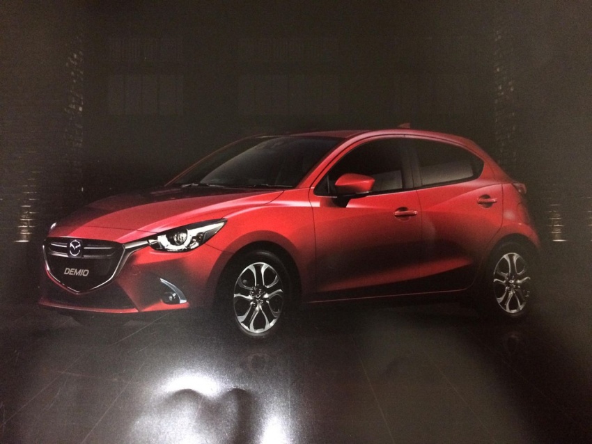 Updated Mazda 2 revealed in Japanese brochure 562136