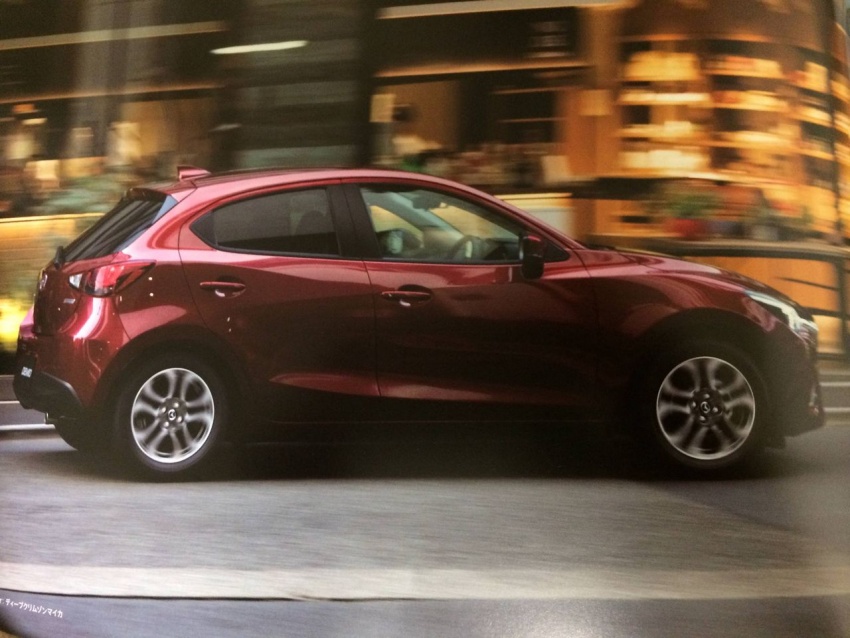 Updated Mazda 2 revealed in Japanese brochure 562138