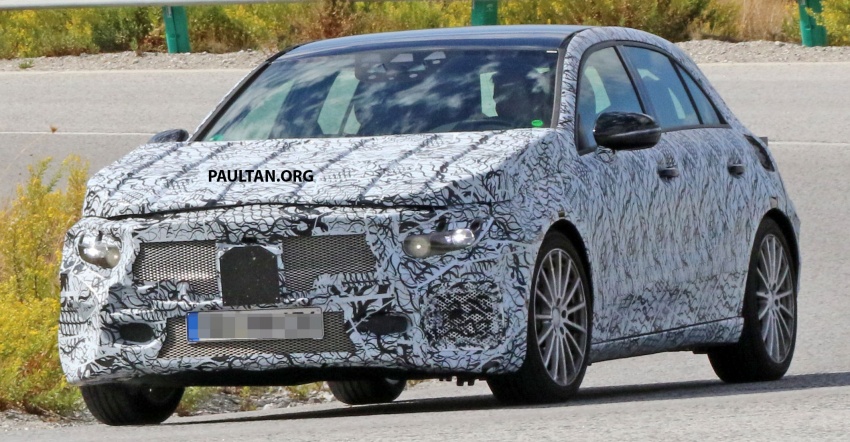 SPYSHOTS: New Mercedes-AMG A43 spotted testing 558440