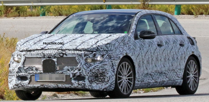 SPYSHOTS: New Mercedes-AMG A43 spotted testing 558442
