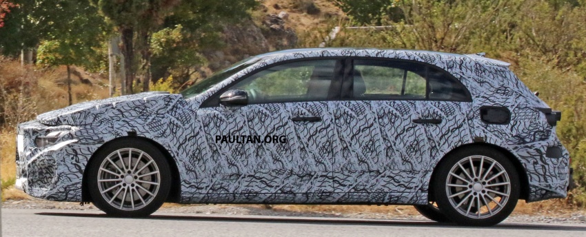 SPYSHOTS: New Mercedes-AMG A43 spotted testing 558444