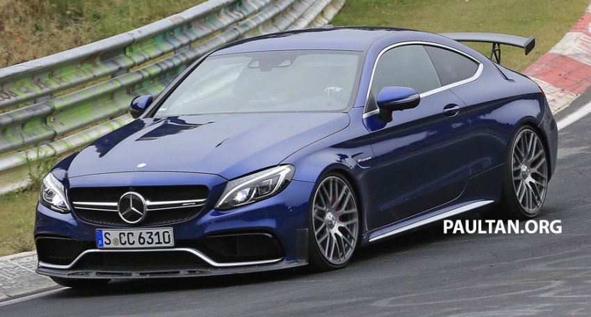 SPYSHOTS: Mercedes-AMG C63 R Coupe spotted 560463