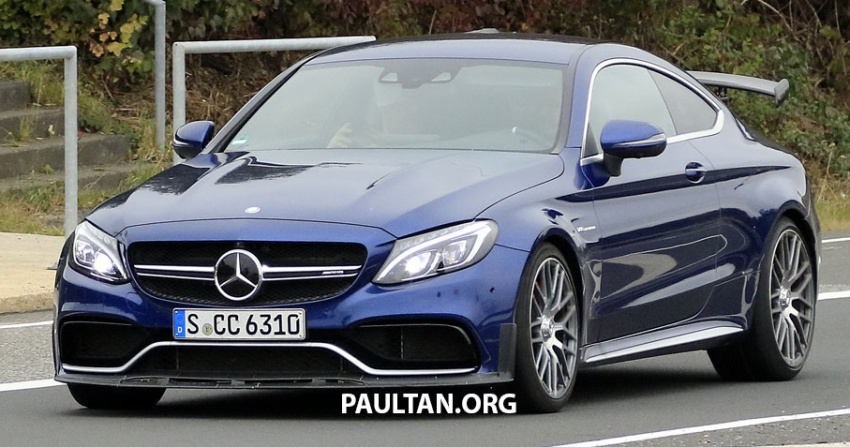 SPYSHOTS: Mercedes-AMG C63 R Coupe spotted 560465