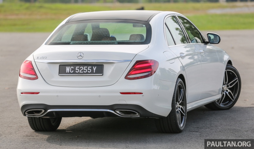 DRIVEN: W213 Mercedes-Benz E200 – exec stakes 566323