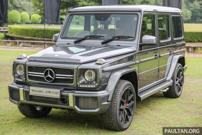Mercedes-Benz G-Class facelift launched in Malaysia – Mercedes-AMG G63 Edition 463, RM1,181,888 571088