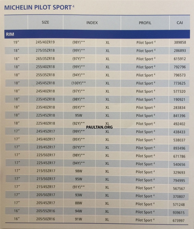 michelin-ps4-size-chart