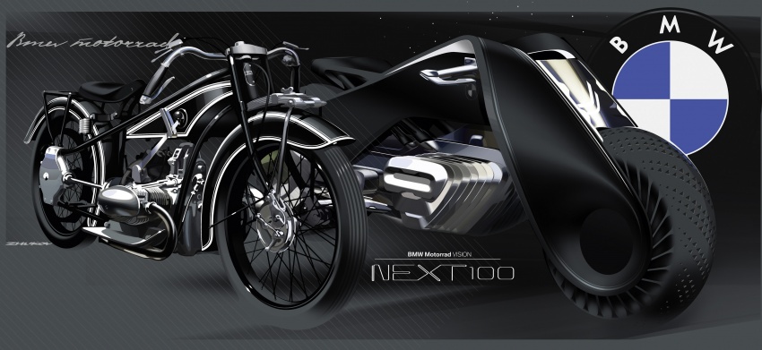 BMW Motorrad Vision Next 100 – the future of motorcycles is nothing like you ever dreamed 562327