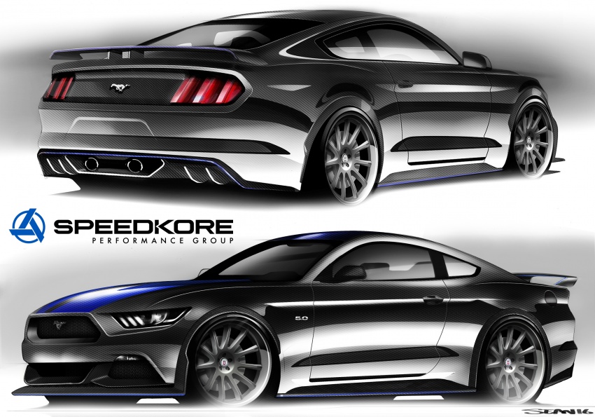 Ford expands SEMA line-up with six custom Mustangs 568410