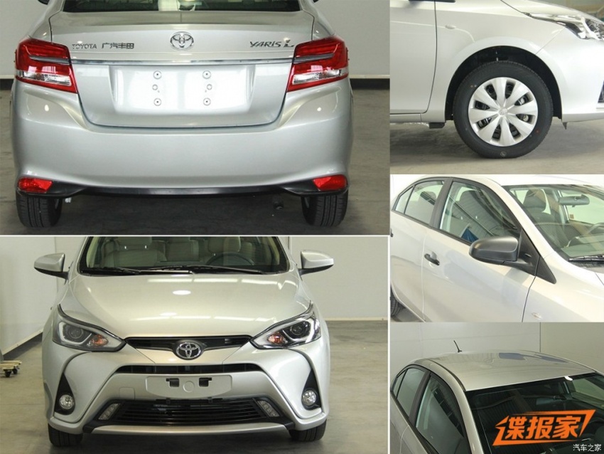 Toyota Vios hatch, Yaris L sedan leak out in China 569895