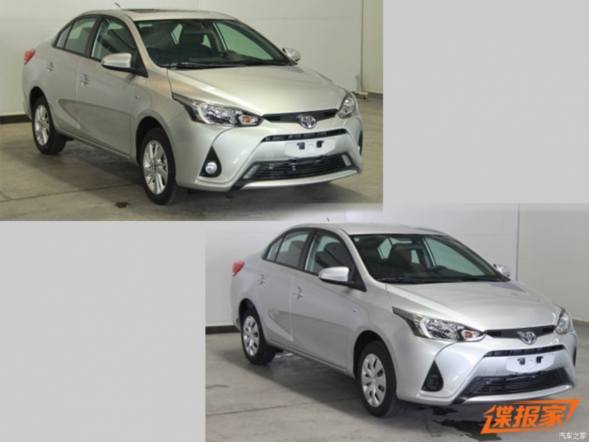 Toyota Vios hatch, Yaris L sedan leak out in China 569896