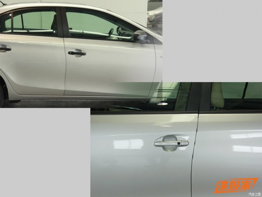 Toyota Vios hatch, Yaris L sedan leak out in China 569897