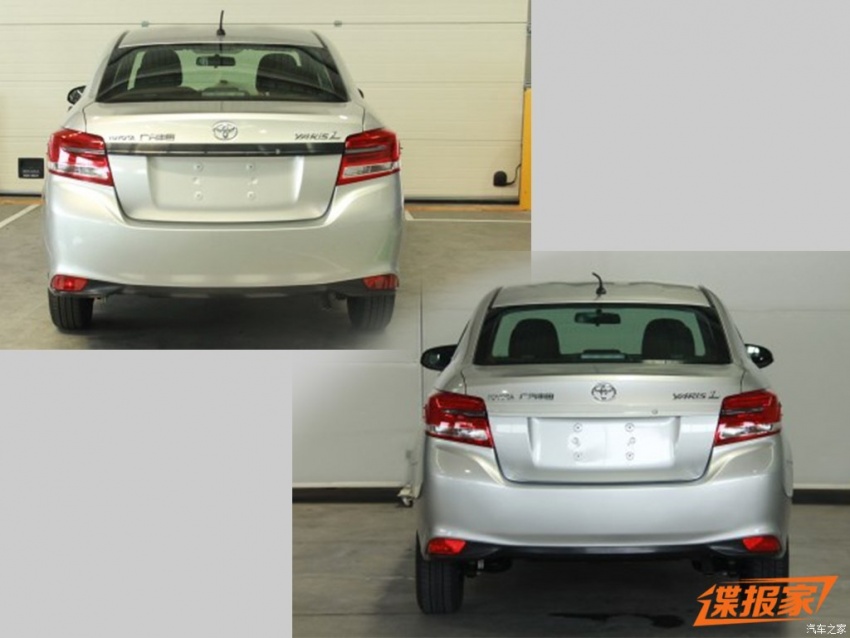 Toyota Vios hatch, Yaris L sedan leak out in China 569898