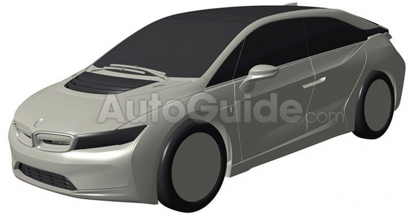 BMW i5 patent images leaked, appears fully electric 558485