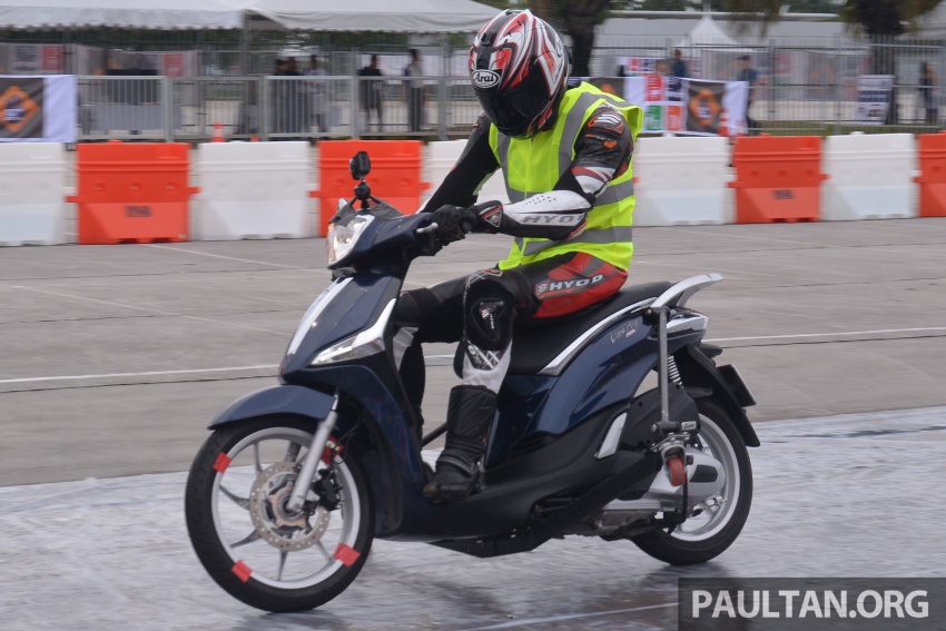Bosch demos motorcycle ABS at Global NCAP Sepang 585798