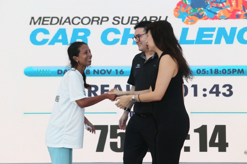Singaporean wins MediaCorp Subaru Car Challenge 2016 after clocking in 75 hours and 58 minutes 575819