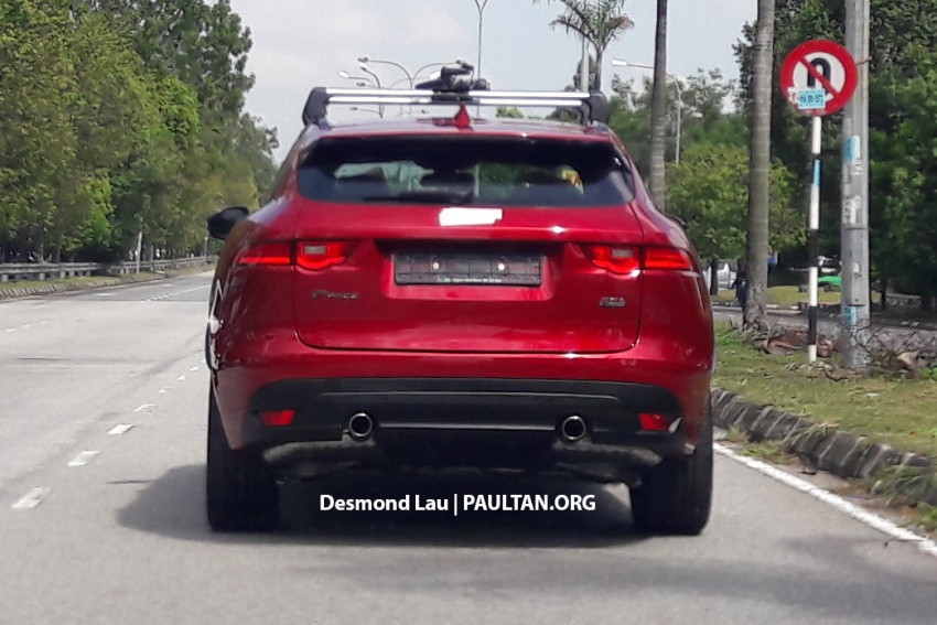 SPYSHOTS: Jaguar F-Pace in Malaysia – 3.0 S/C V6 581019