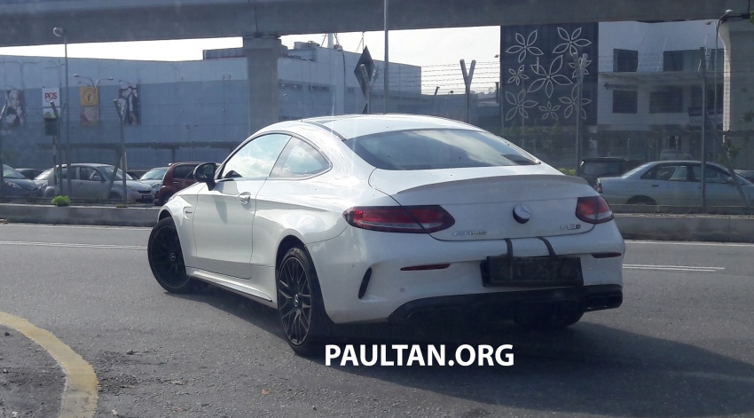 SPYSHOTS: Mercedes-AMG C63 S Coupe in Malaysia 579405