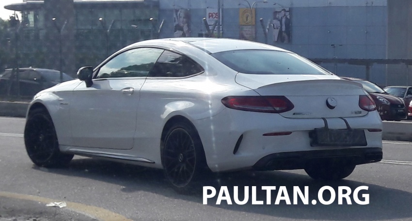 SPYSHOTS: Mercedes-AMG C63 S Coupe in Malaysia 579406