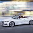 2017 Audi A5 and S5 Cabriolet – the soft top revealed