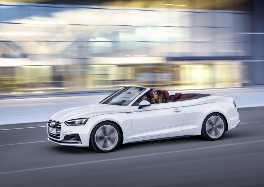2017 Audi A5 and S5 Cabriolet – the soft top revealed 574086