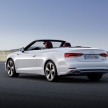Audi A5 dan S5 Cabriolet – versi tanpa bumbung