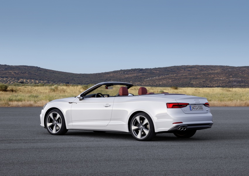 2017 Audi A5 and S5 Cabriolet – the soft top revealed 574090