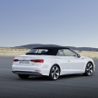 2017 Audi A5 and S5 Cabriolet – the soft top revealed